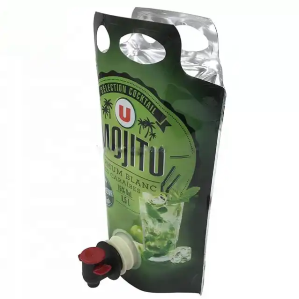 1.5L or custom shape Aluminum Foil handle aluminum foil syrup packaging - Image 5