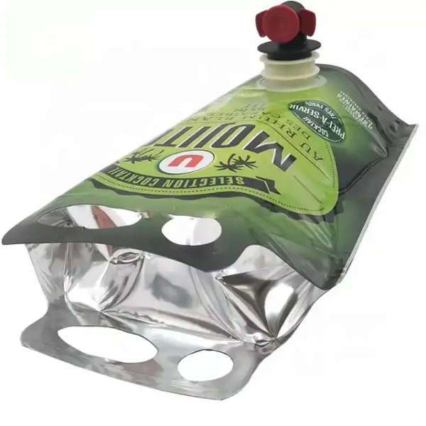 1.5L or custom shape Aluminum Foil handle aluminum foil syrup packaging - Image 4