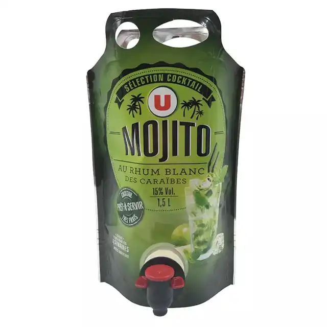 1.5L or custom shape Aluminum Foil handle aluminum foil syrup packaging - Image 6