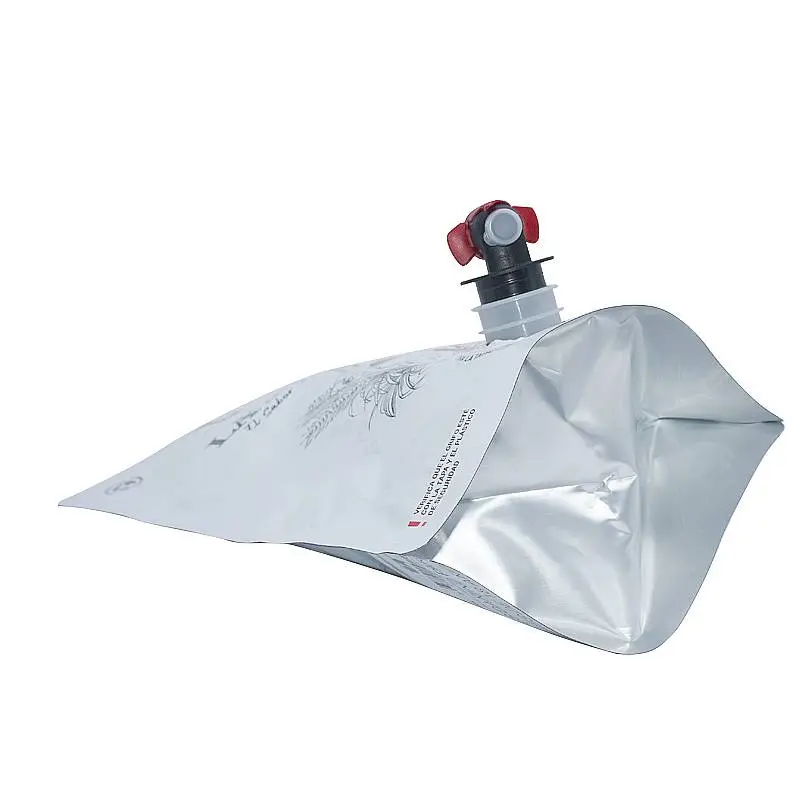 Cheap price aluminum foil 3L bag in box vitop tap BIB bag in box - Image 6