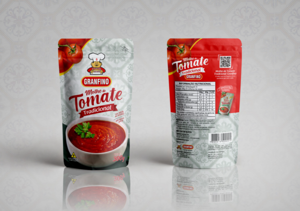 Standup Pasteurised Food-Grade Cooking Retort Pouch For Sauce Packaging - Image 4