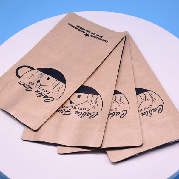 Eco friendly 250g 340g 500g 1kg coffee packaging bag with valve zipper - Image 4