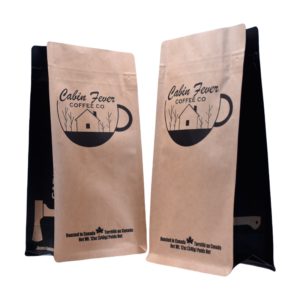 Eco friendly 250g 340g 500g 1kg coffee packaging bag with valve zipper