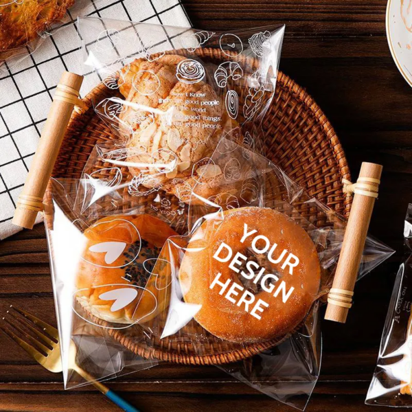 Clear Self Sealing Cookie Bags 4x6 Inches 200pcs Individual Cellophane Bag - Image 3