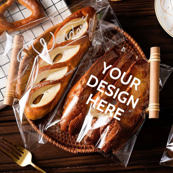 Clear Self Sealing Cookie Bags 4x6 Inches 200pcs Individual Cellophane Bag - Image 2